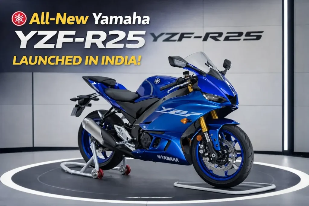 Yamaha YZF-R25 2026 Launched – Powerful Engine, Supersport Styling & Modern Features 2 Yamaha YZF-R25 2026 Launched
yamaha r25 2025 price