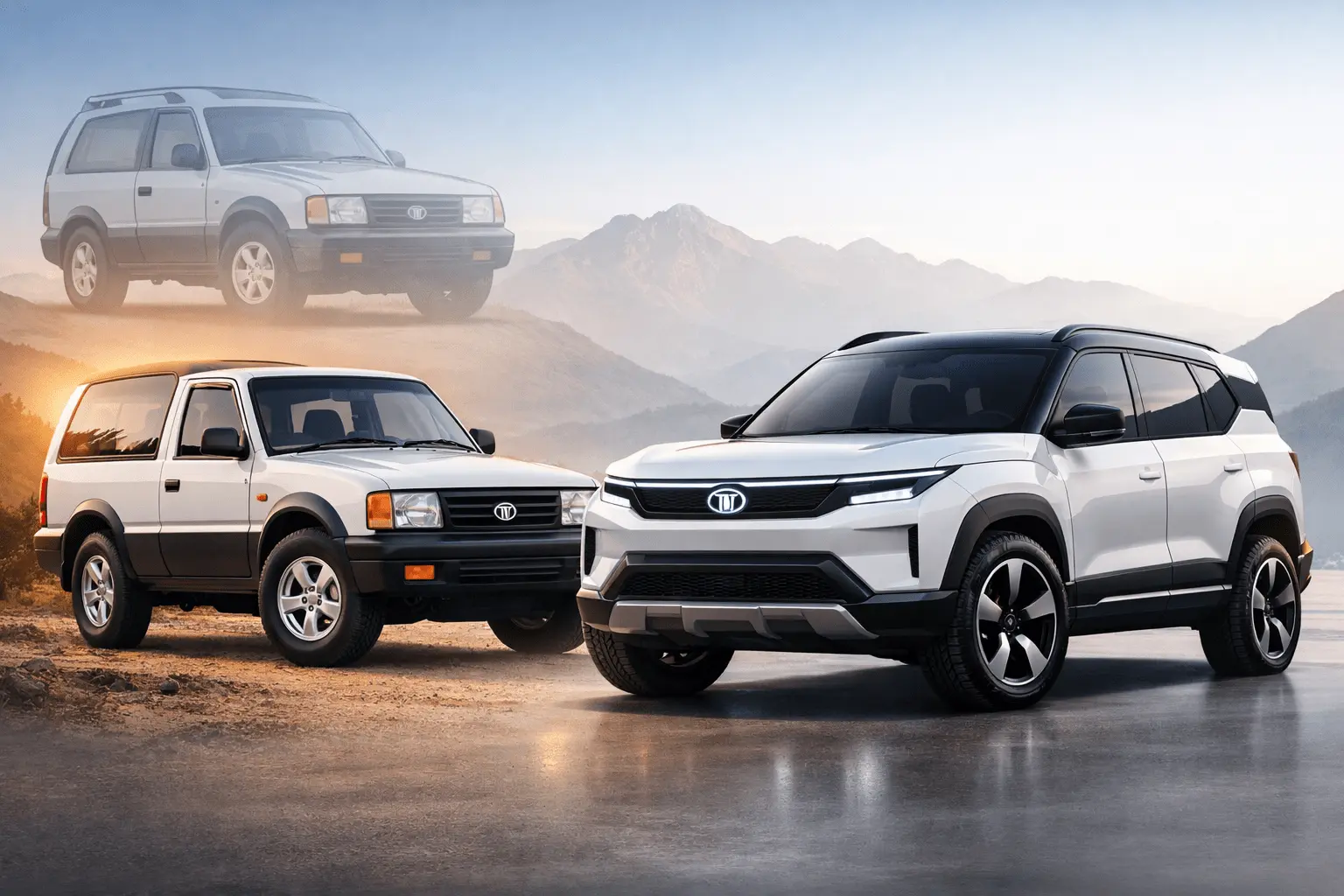 Tata Sierra, Tata Sierra old, Tata Sierra new model, Tata Sierra electric, Tata Sierra SUV,, Old vs new Tata Sierra,