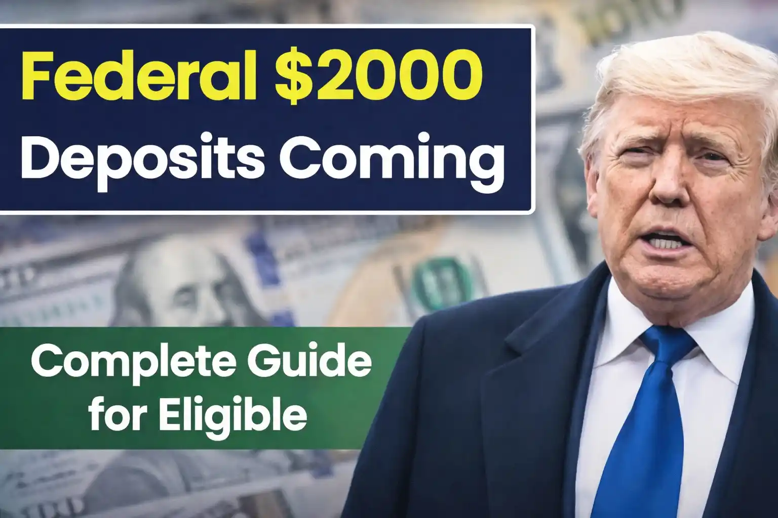 Federal $2000 Deposits Coming in 2026: Complete Guide to Eligibility, Rules, and Payment Timelines