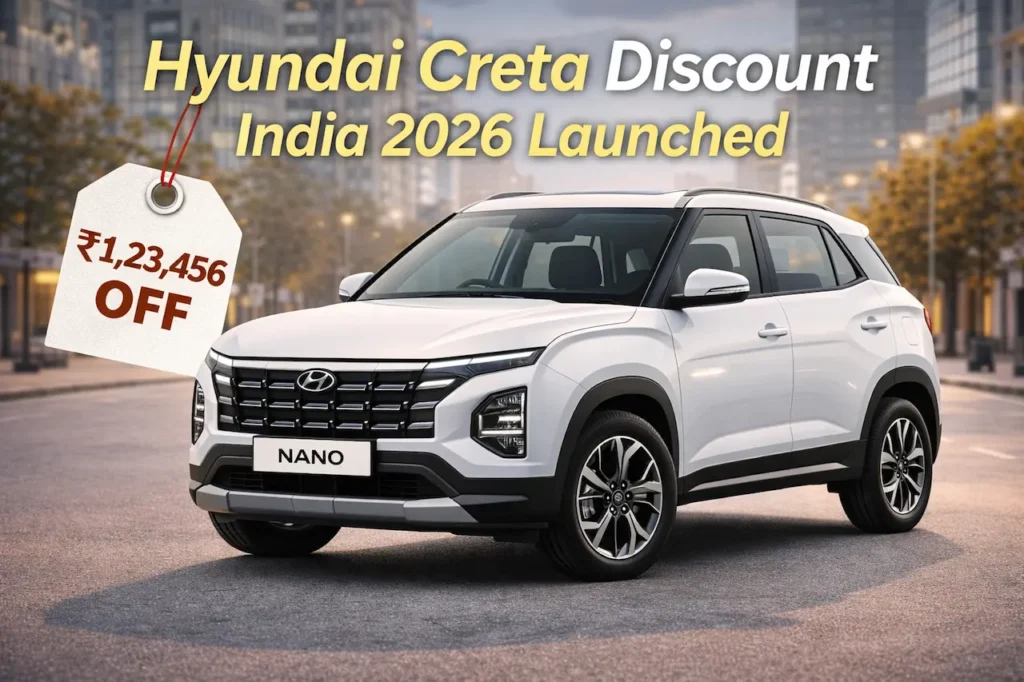 Hyundai Creta Discount India 2026: लाखों की बचत का मौका! जानिए लेटेस्ट ऑफर्स, कीमत और बेस्ट डील टिप्स 2 Hyundai Creta Discount India 2026