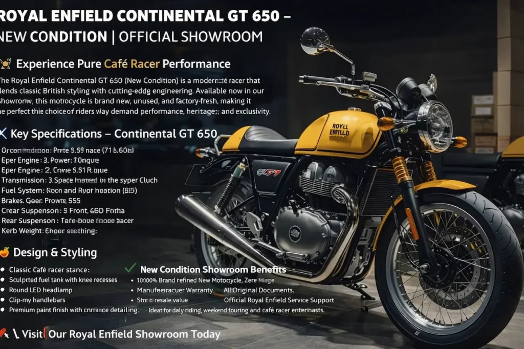 Royal Enfield Continental GT 650 2025 Launched – Refined Engine, Café Racer Design & Updated Features 2 Royal Enfield Continental GT 650 2025 Launched
gt 650
royal enfield shotgun 650
super meteor 650