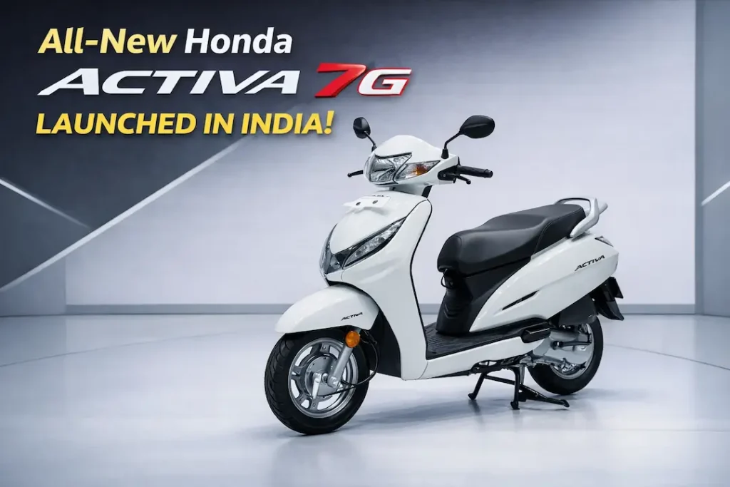 Honda Activa 7G 2026 Launched – Premium Design, Fuel-Efficient Engine & Modern Features 2 Honda Activa 7G 2026 Launched
