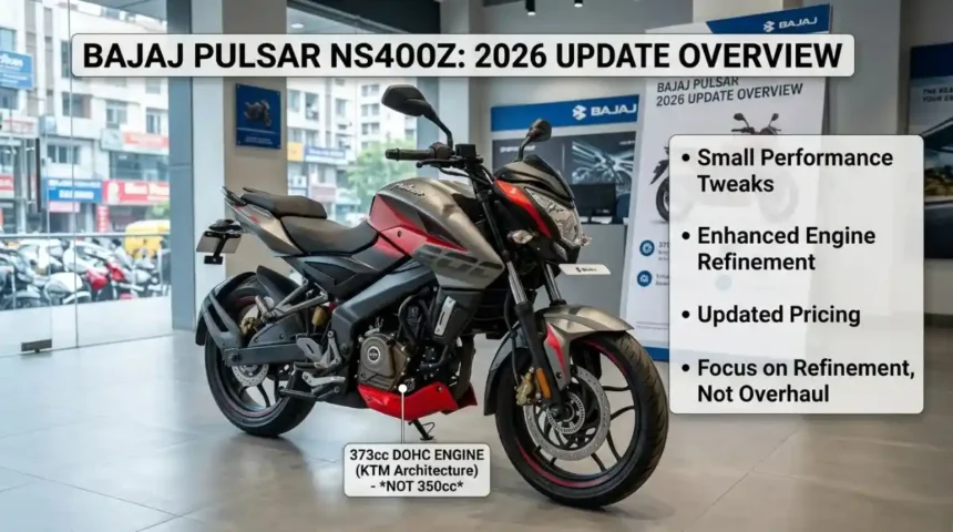 bajaj pulsar ns400z 2026