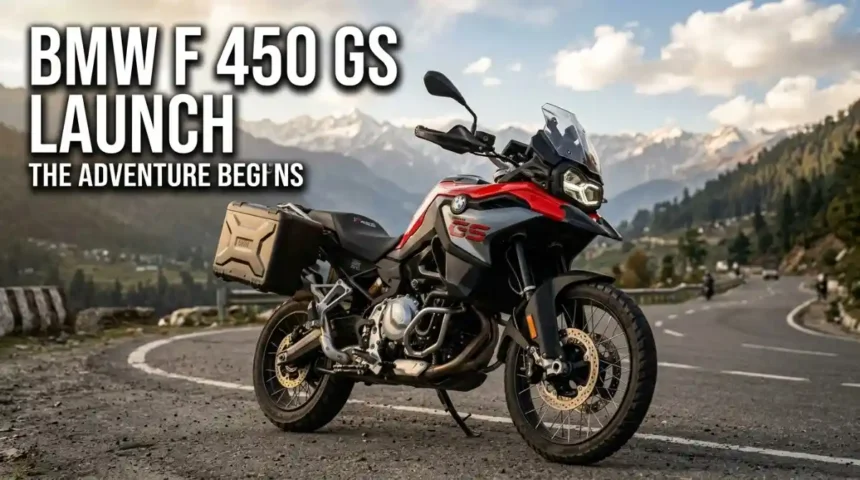 BMW F 450 GS Launch in India With 48 BHP Twin Cylinder Engine