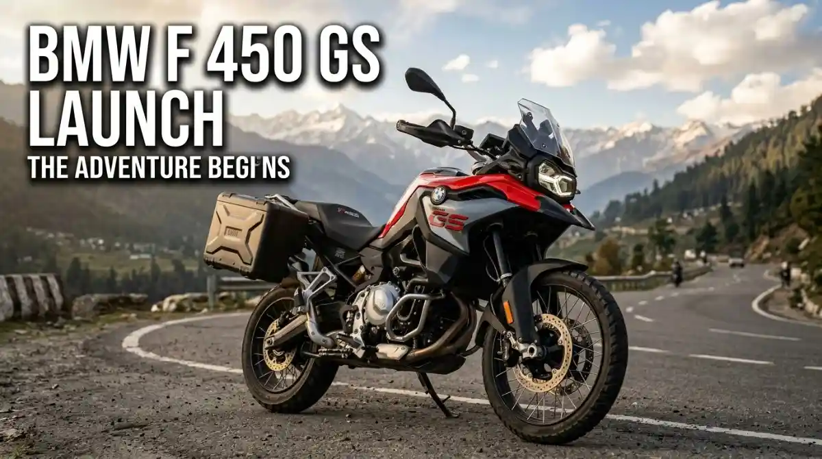 BMW F 450 GS Launch in India With 48 BHP Twin Cylinder Engine