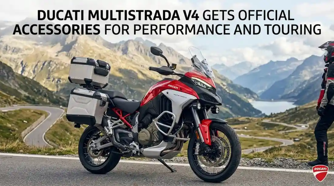 ducati multistrada v4 gets official accessories
