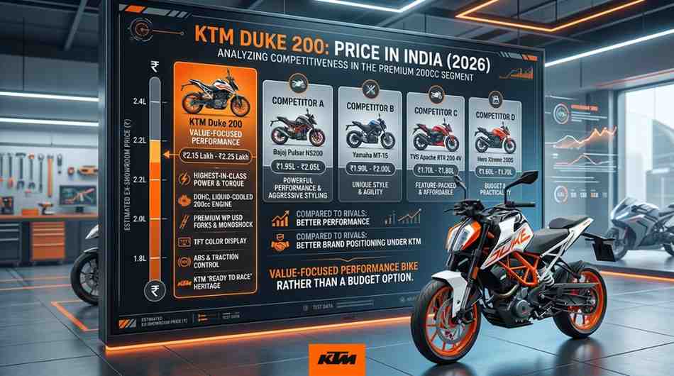 KTM Duke 200 Complete Guide: Price, Specs, Mileage, Features & Review (2026)