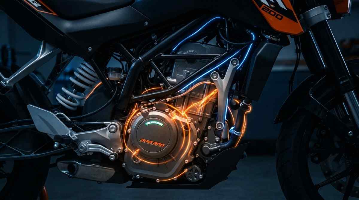 KTM Duke 200 Complete Guide: Price, Specs, Mileage, Features & Review (2026) 2 KTM Duke 200 Engine and Performance