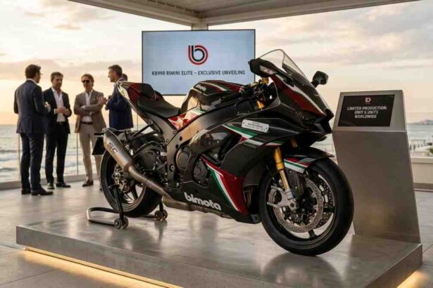 Only 5 Units Bimota KB998 Rimini Elite Revealed With Extreme Performance